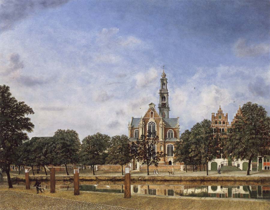 Jan van der Heyden View of the Westerkerk,Amsterdam